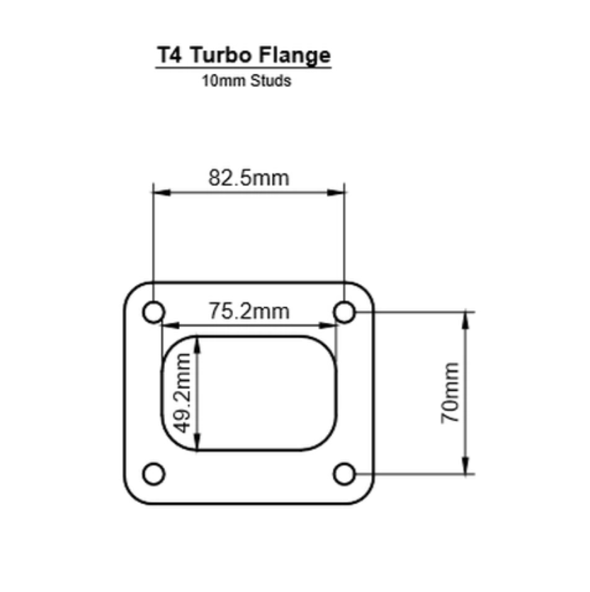 T4 Single Scroll Turbo Gasket – MLS Multi-Layer Steel
