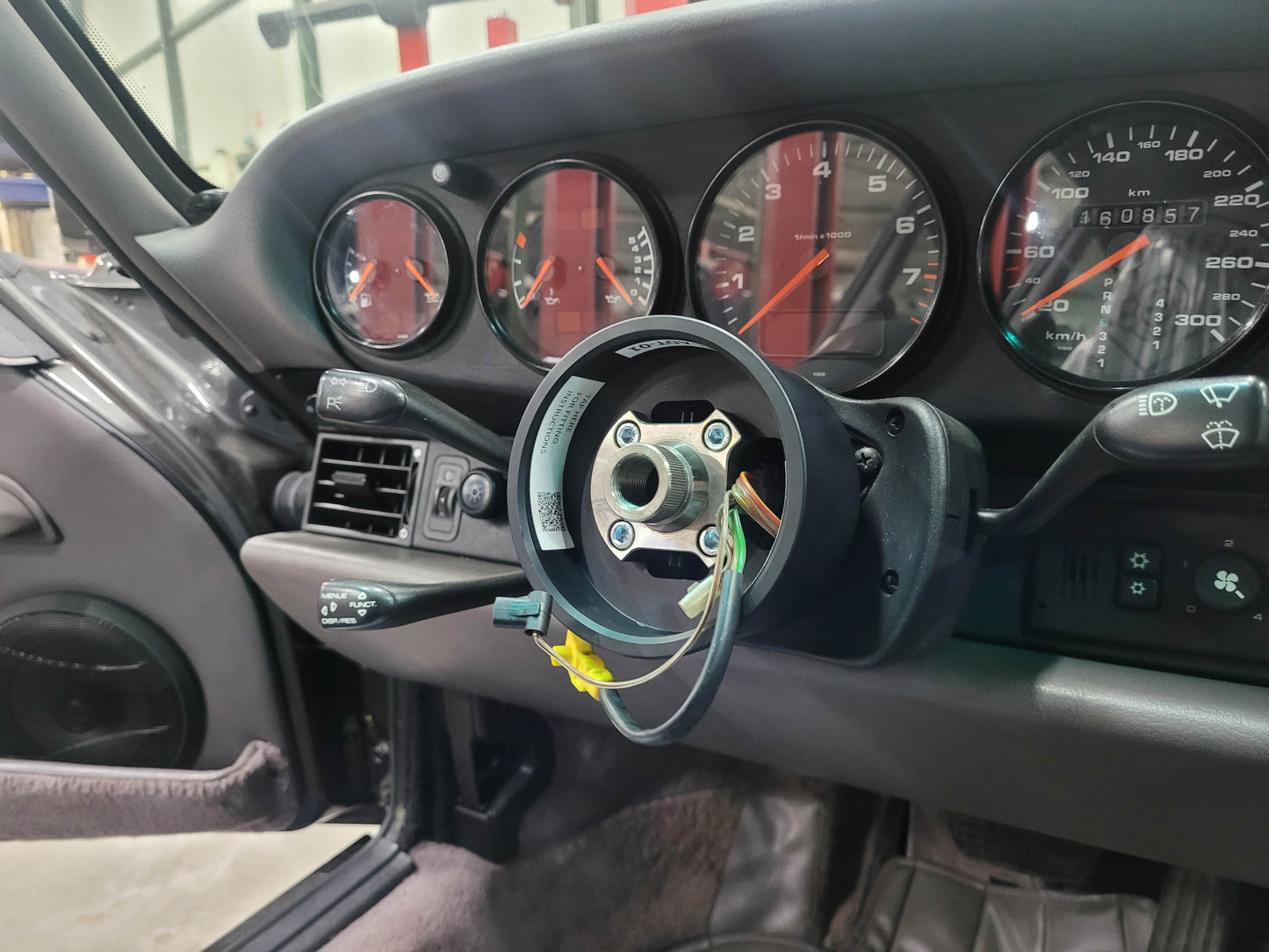 Porsche 964 & 993 Steering Wheel Adapter for 991–992 Wheels
