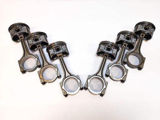 OEM Pistons, Connecting Rods & Piston Rings – GM 2.8T V6 (A28NET / A28NER / A28NEL)