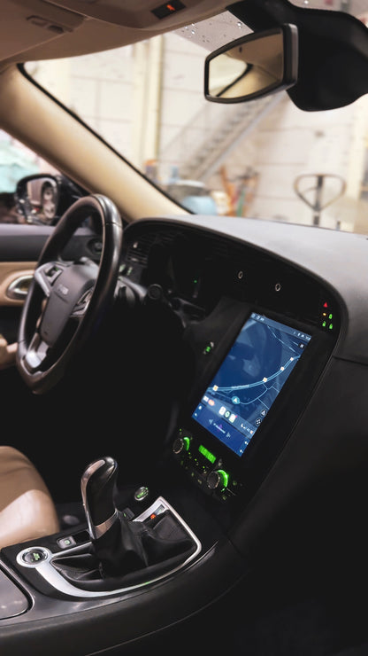Custom 3D Printed CarPlay / Android Auto Integration Panel for Saab 9-5NG